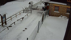 Terasa horského hotelu