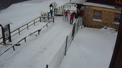 Terasa horského hotelu