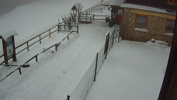 Terasa horského hotelu