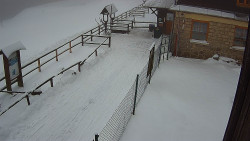 Terasa horského hotelu