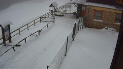 Terasa horského hotelu