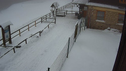 Terasa horského hotelu