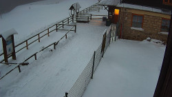 Terasa horského hotelu