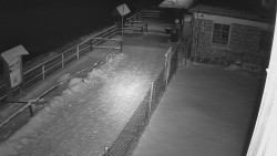 Terasa horského hotelu