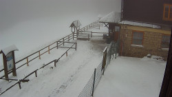 Terasa horského hotelu