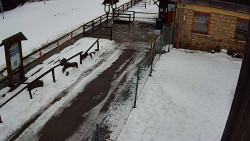 Terasa horského hotelu