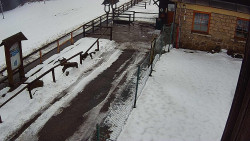 Terasa horského hotelu