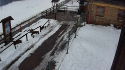 Terasa horského hotelu