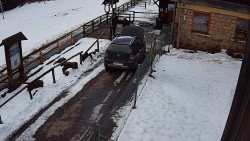 Terasa horského hotelu