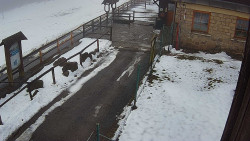 Terasa horského hotelu