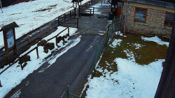 Terasa horského hotelu