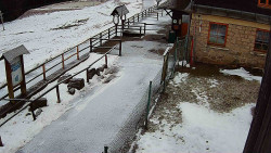 Terasa horského hotelu