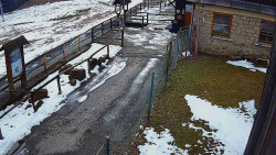 Terasa horského hotelu