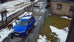 Terasa horského hotelu