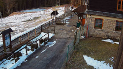 Terasa horského hotelu