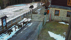 Terasa horského hotelu