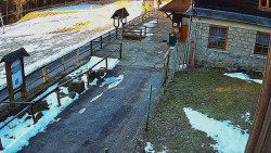 Terasa horského hotelu