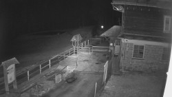 Terasa horského hotelu