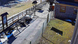 Terasa horského hotelu