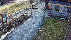 Terasa horského hotelu