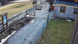 Terasa horského hotelu