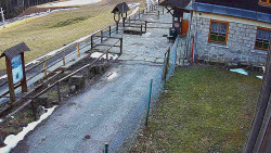 Terasa horského hotelu