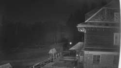 Terasa horského hotelu