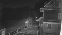 Terasa horského hotelu