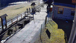 Terasa horského hotelu