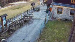 Terasa horského hotelu