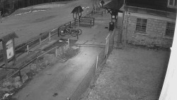 Terasa horského hotelu