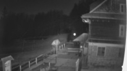 Terasa horského hotelu