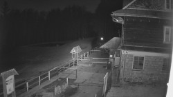 Terasa horského hotelu