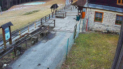 Terasa horského hotelu