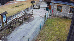 Terasa horského hotelu