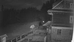 Terasa horského hotelu