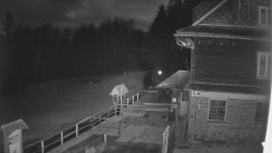 Terasa horského hotelu