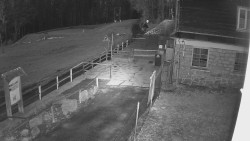 Terasa horského hotelu