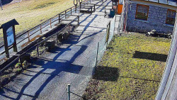 Terasa horského hotelu