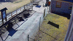 Terasa horského hotelu