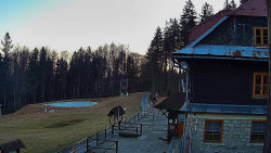 Terasa horského hotelu