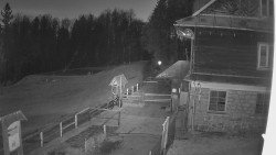 Terasa horského hotelu