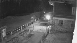 Terasa horského hotelu