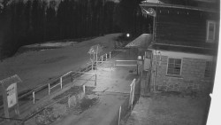 Terasa horského hotelu