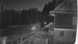 Terasa horského hotelu