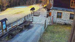 Terasa horského hotelu