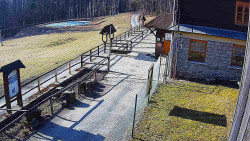 Terasa horského hotelu