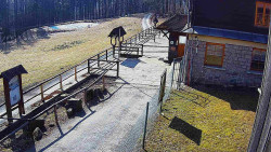 Terasa horského hotelu