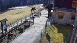 Terasa horského hotelu