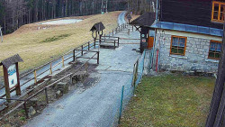 Terasa horského hotelu